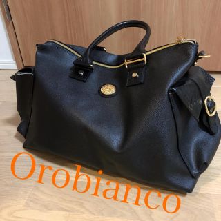 Orobianco - オロビアンコ orobianco 美品 メンズ ボストンバッグ 本革