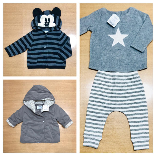 ZARA KIDS(ザラキッズ)の【未着用あり】子供服まとめ売り 70 74 80 86 92 zara baby キッズ/ベビー/マタニティのベビー服(~85cm)(その他)の商品写真