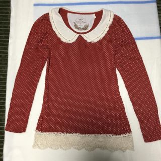 アンティローザ(Auntie Rosa)の300円均一！♡マークが可愛いアンティローザのトップス！(カットソー(長袖/七分))