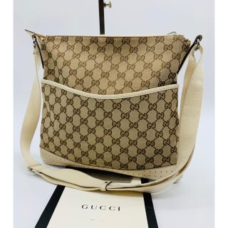 グッチ(Gucci)の⭐️ 良品 グッチ GGキャンバス ショルダーバッグ 正規品(ショルダーバッグ)