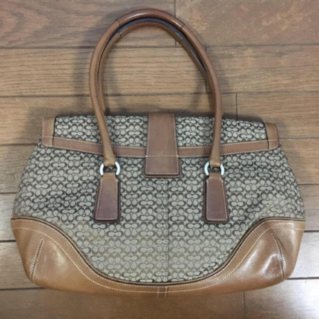 COACH(コーチ)のコーチ ショルダーバック ブラウン トートバック COACH レディースのバッグ(ショルダーバッグ)の商品写真