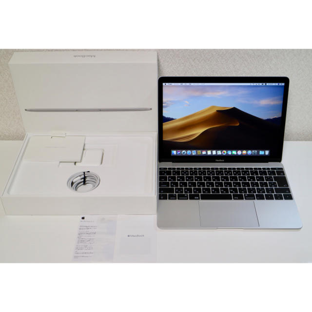 【あす楽対応】 Apple - Apple MacBook 12 メモリ16GB シルバー ノートPC