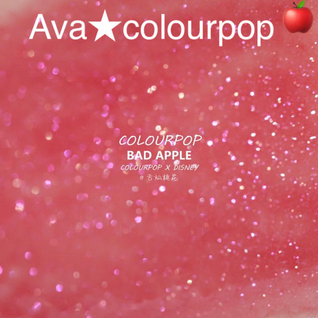 colourpop(カラーポップ)の(限定品)新品未開封！colourpopリップグロス 【BAD APPLE】 コスメ/美容のベースメイク/化粧品(リップグロス)の商品写真