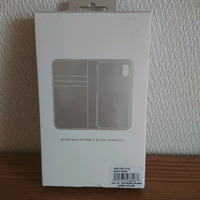 Michael Kors(マイケルコース)の【新品】iPhone X 手帳型ケース スマホ/家電/カメラのスマホアクセサリー(iPhoneケース)の商品写真