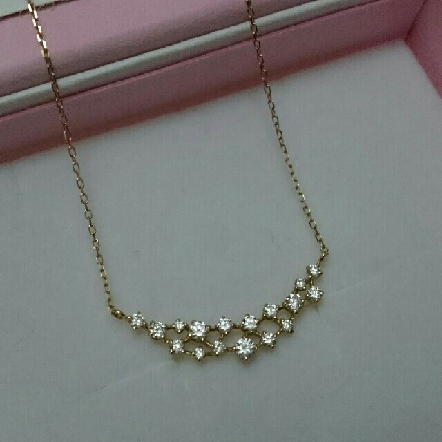 最終価格☆K18 0.5ct ダイヤモンド ライン ネックレス rondabalita.net
