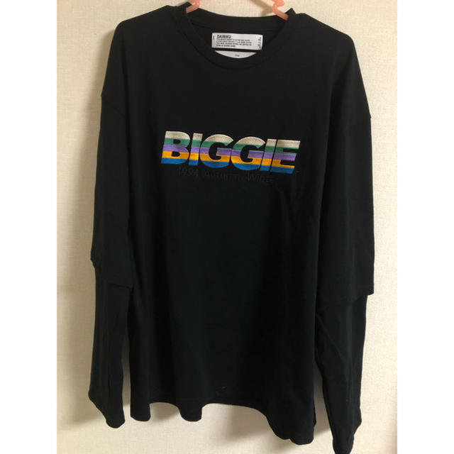 dairiku 19aw BIGGIE Layered T-shirt