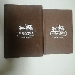 コーチ(COACH)のCOACHブックカバー&ノート雑誌付録(ノート/メモ帳/ふせん)