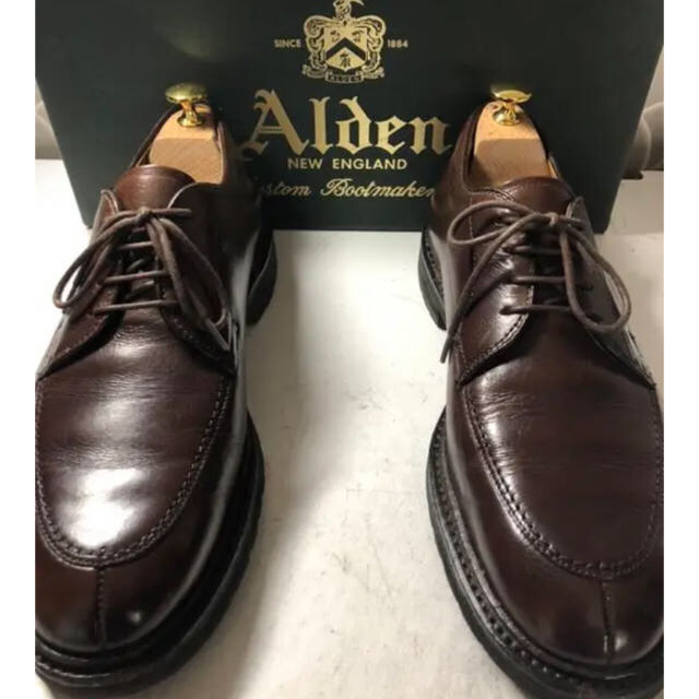 Alden(オールデン)のAlden オールデン Uチップ 8D 26.0 カーフ メンズの靴/シューズ(ドレス/ビジネス)の商品写真
