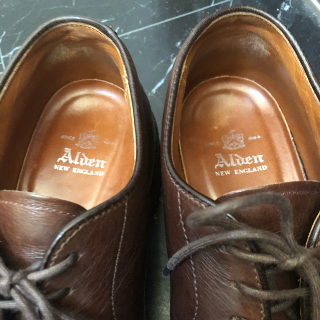 Alden(オールデン)のAlden オールデン Uチップ 8D 26.0 カーフ メンズの靴/シューズ(ドレス/ビジネス)の商品写真