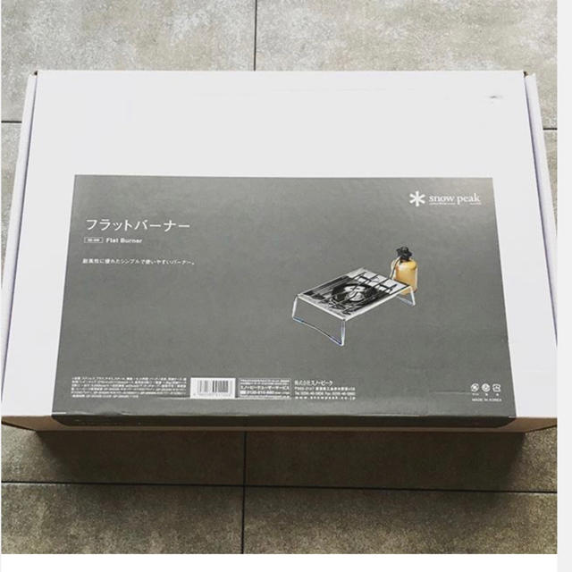 スノーピーク フラットバーナー 新品未使用