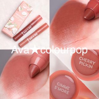 カラーポップ(colourpop)の新作！colourpop クレヨン口紅【Cherry Pickin】(口紅)