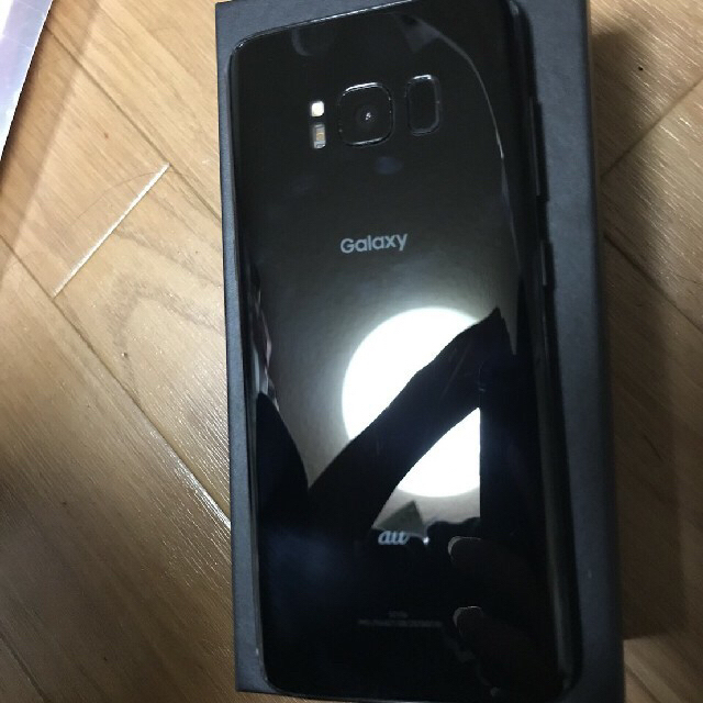 Galaxy(ギャラクシー)のGALAXY S8 ブラック 64GB スマホ/家電/カメラのスマートフォン/携帯電話(スマートフォン本体)の商品写真