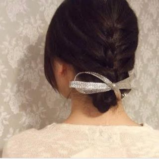 プティローブノアー バレッタ/ヘアクリップの通販 70点 | petite robe ...