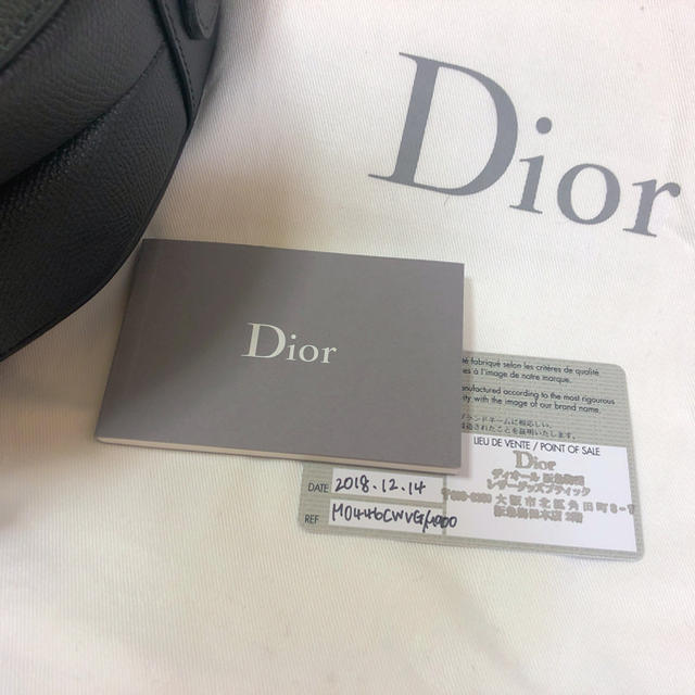 Dior(ディオール)のdior ディオール カーフスキン “SADDLE” バッグ サドルバッグ レディースのバッグ(ハンドバッグ)の商品写真