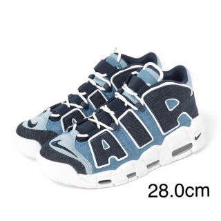 ナイキ(NIKE)の28.0cm NIKE AIR MORE UPTEMPO DENIM(スニーカー)