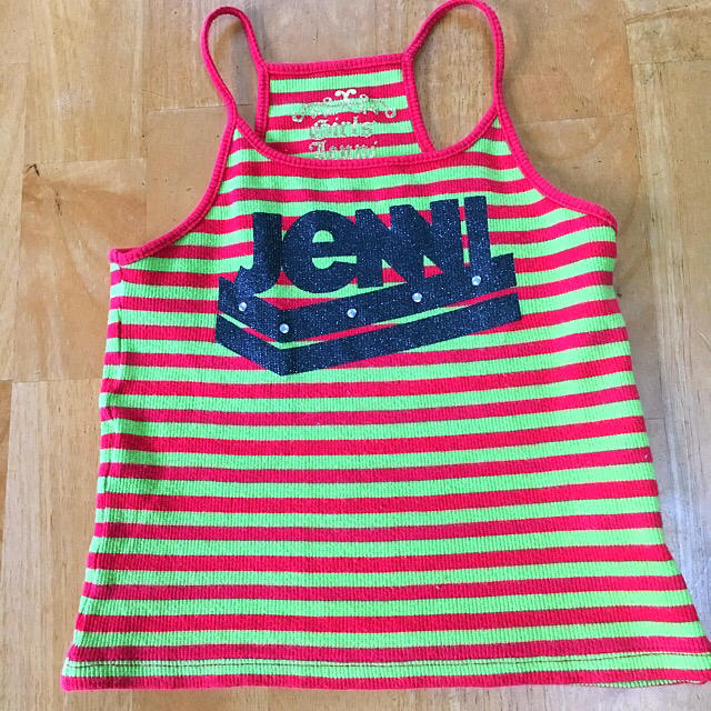 JENNI(ジェニィ)の【美品】JENＮI キャミ 110 キッズ/ベビー/マタニティのキッズ服女の子用(90cm~)(Tシャツ/カットソー)の商品写真