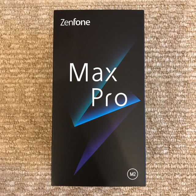 ASUS(エイスース)のZenFone Max Pro M2 スマホ/家電/カメラのスマートフォン/携帯電話(スマートフォン本体)の商品写真