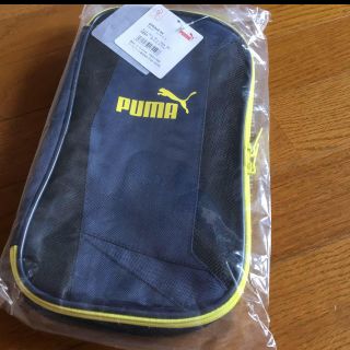 プーマ(PUMA)のプーマ キッズ・ジュニア シューズバッグ ネイビー 新品(レッスンバッグ)