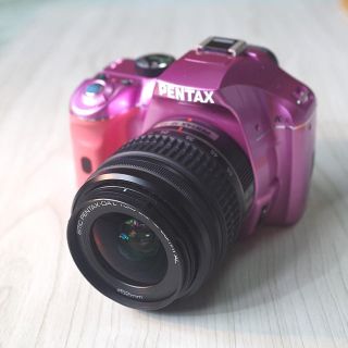 ペンタックス(PENTAX)のPENTAX k-x ボディーカラー ピンク(デジタル一眼)