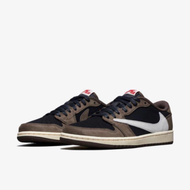 27.5cm NIKE air jordan1 LOW TRAVIS SCOTT