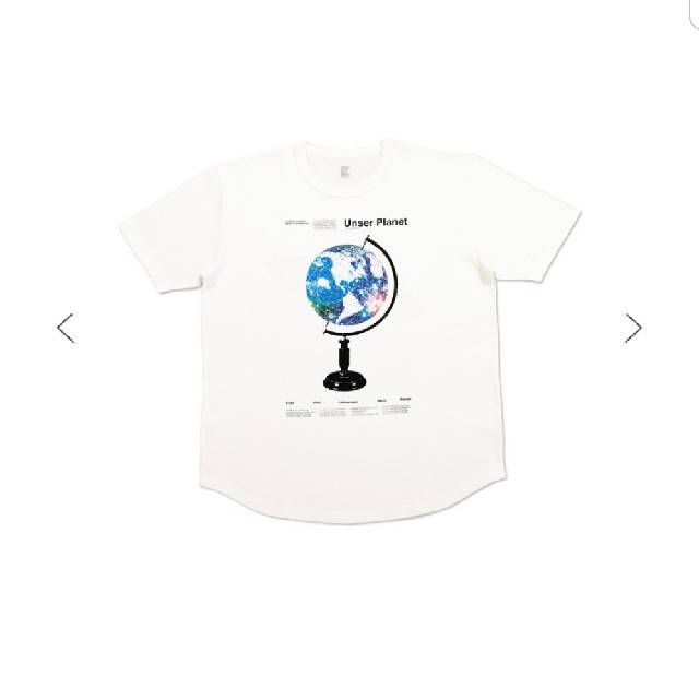 Design Tshirts Store graniph(グラニフ)のグラニフ 地球儀Tシャツ メンズのトップス(Tシャツ/カットソー(半袖/袖なし))の商品写真