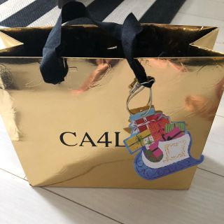 カシラ(CA4LA)のCA4LA ショッパーズ クリスマス(ショップ袋)