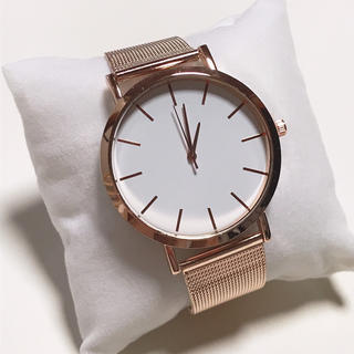 おしゃれ☆ シンプル☆ かわいい腕時計  ピンクゴールド(腕時計)