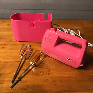 カイジルシ(貝印)の貝印 KAI ハンドミキサー ピンク 泡立て器(調理道具/製菓道具)