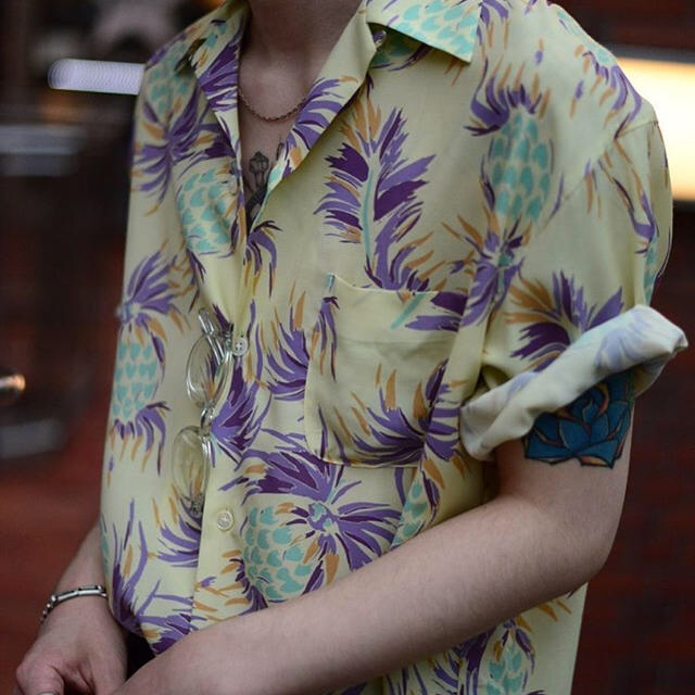 UNUSED(アンユーズド)のuru アロハシャツ RAYON S/S SHIRTS メンズのトップス(シャツ)の商品写真