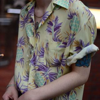 アンユーズド(UNUSED)のuru アロハシャツ RAYON S/S SHIRTS(シャツ)