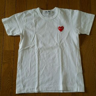 コムデギャルソン(COMME des GARCONS)のハート刺繍Tシャツ(Tシャツ(半袖/袖なし))