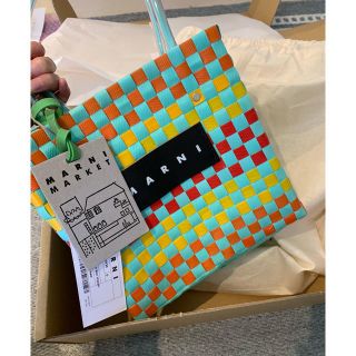 マルニ(Marni)の専用☆マルニMarni☆ピクニックバッグ☆即完売カラー(かごバッグ/ストローバッグ)