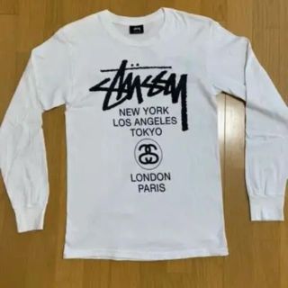 ステューシー(STUSSY)のストューシー  Sサイズ ロンＴ(Tシャツ/カットソー(七分/長袖))