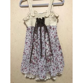 アクシーズファム(axes femme)のaxes☆花柄チュニック☆Mサイズ☆axes femme(チュニック)