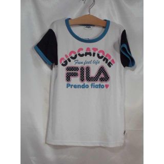 フィラ(FILA)の★☆★FILA(フィラ)★半袖Ｔシャツ【白紺】150cm限り(Tシャツ/カットソー)