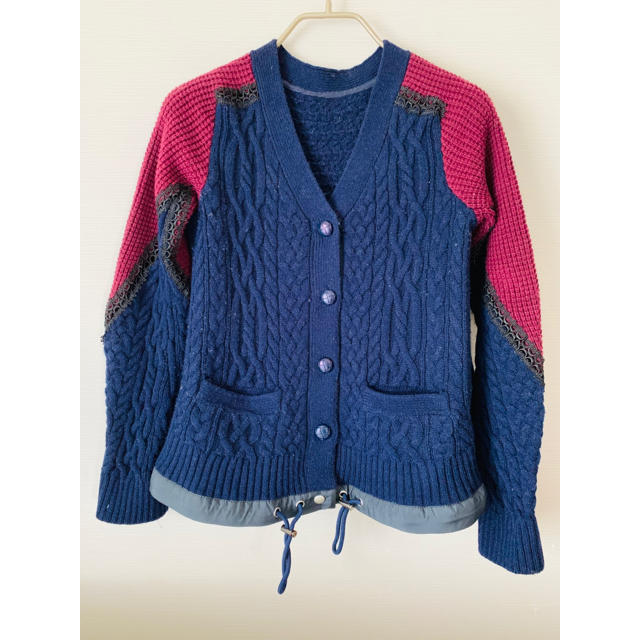 sacai - ニット カーディガン sacaiの+crystalchambers.co.uk