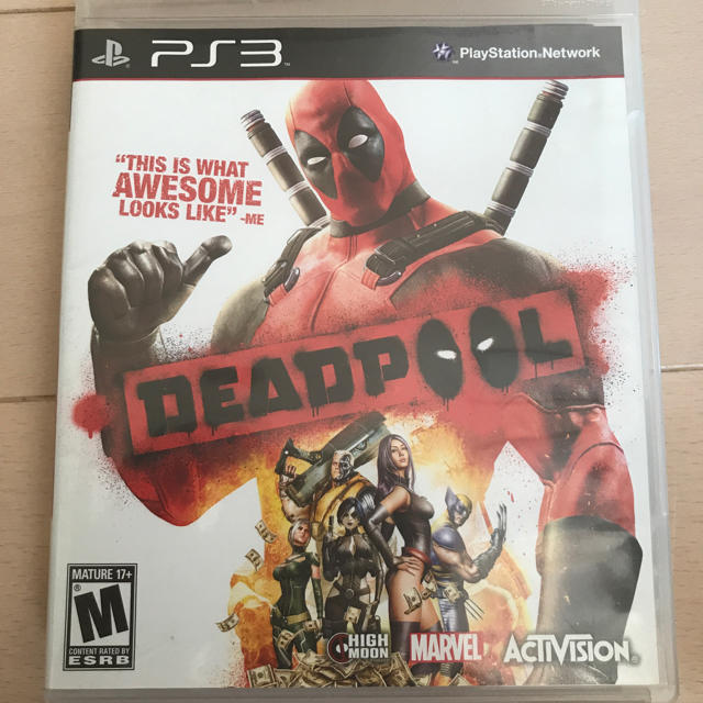 MARVEL(マーベル)のDEADPOOL エンタメ/ホビーのゲームソフト/ゲーム機本体(家庭用ゲームソフト)の商品写真