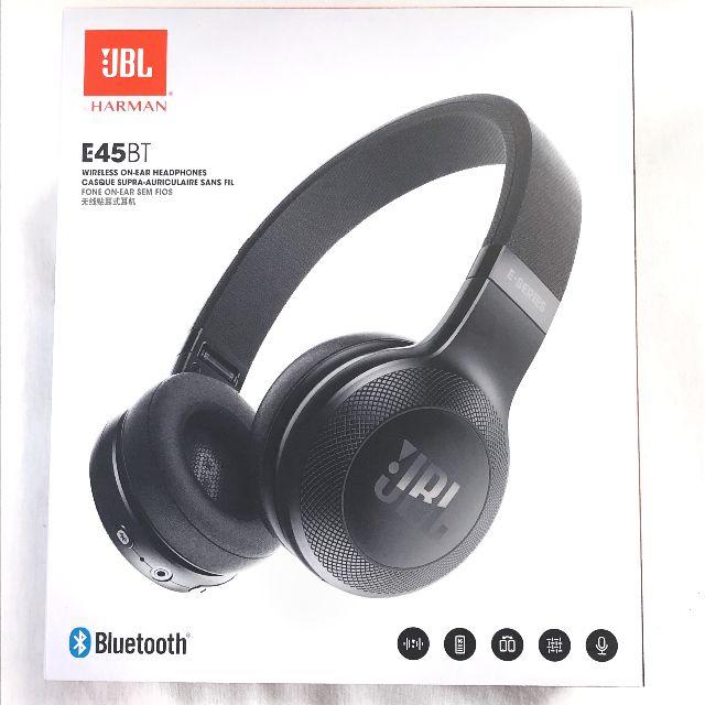JBL E45BT Bluetoothヘッドホン 密閉型/オンイヤー/マイク付オーディオ機器