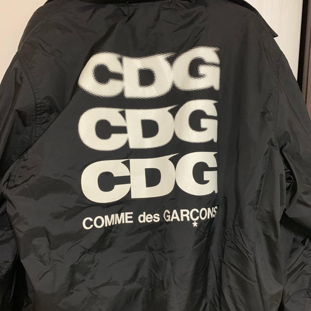 CDG コムデギャルソン  ボアコーチジャケット　ブラック　Mメンズ