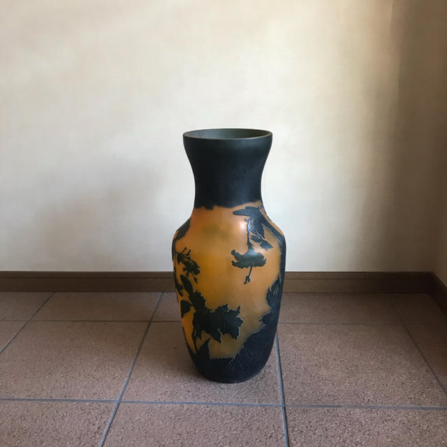 硝子⭐️ デザイン ★ 大振り花瓶