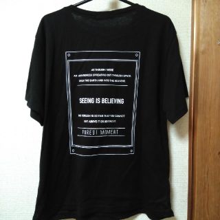 シマムラ(しまむら)の新品・3LブラックTシャツ★(Tシャツ(半袖/袖なし))