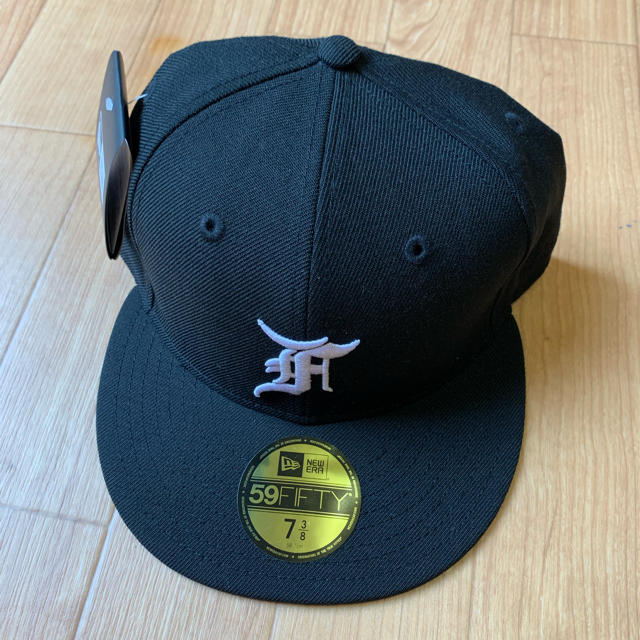 黒 7 3/8 新品 FOG NEW ERA 59FIFTY 58.7cm