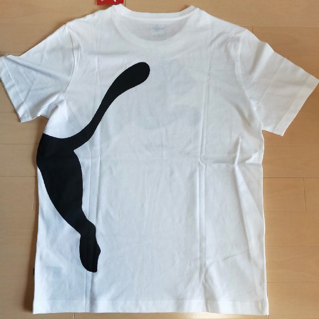 PUMA(プーマ)の☆値下げ☆新品☆PUMA　プーマ　ホワイト　Tシャツ メンズのトップス(Tシャツ/カットソー(半袖/袖なし))の商品写真