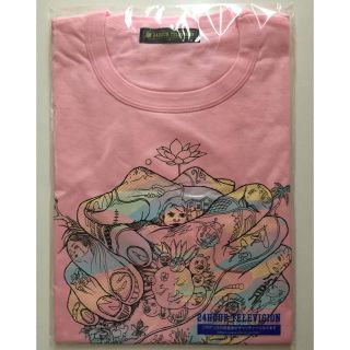 アラシ(嵐)の24時間テレビTシャツ★ピンク★Mサイズ(アイドルグッズ)