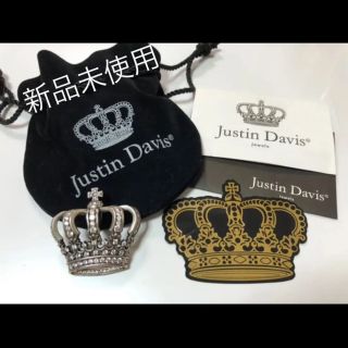 ジャスティンデイビス(Justin Davis)のジャスティンデイビス クラウントップ シルバーネックレス(ネックレス)