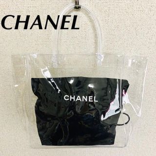 シャネル(CHANEL)のクリアバッグつき♡CHANEL シャネル 保存袋 巾着袋 おまけ付き♡(ショップ袋)