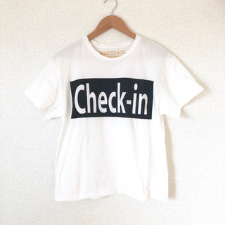ルカ(LUCA)のMASTER&Co ★ プリントTシャツ（check in)(Tシャツ(半袖/袖なし))
