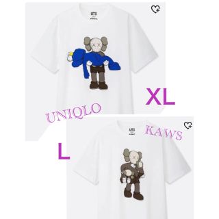 ユニクロ(UNIQLO)のユニクロ カウズ Ｔシャツ メンズ L XL UT(Tシャツ(半袖/袖なし))