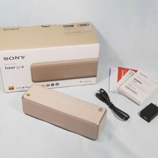 ソニー(SONY)のSONY ハイレゾ/ワイヤレススピーカー SRS-HG10 ゴールド(スピーカー)