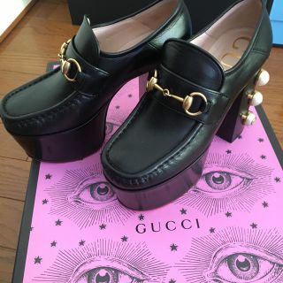 グッチ(Gucci)のGUCCI シューズ ホースビットローファー(ハイヒール/パンプス)